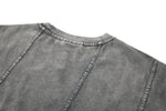 Asymetrical Slice Tee - Stone