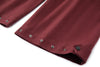 Sashiko Wide Leg - Oxblood