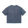 Embroidered Waffle Tee - Indigo