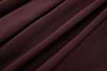 Contour Pleated Trousers – Oxblood, Relaxed Fit