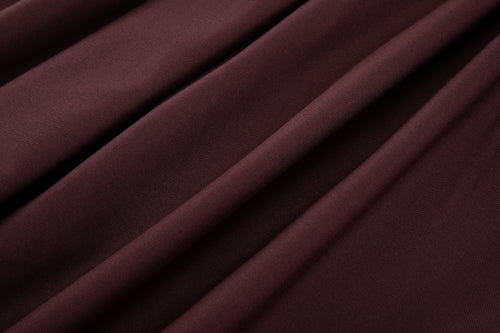 Contour Pleated Trousers – Oxblood, Relaxed Fit