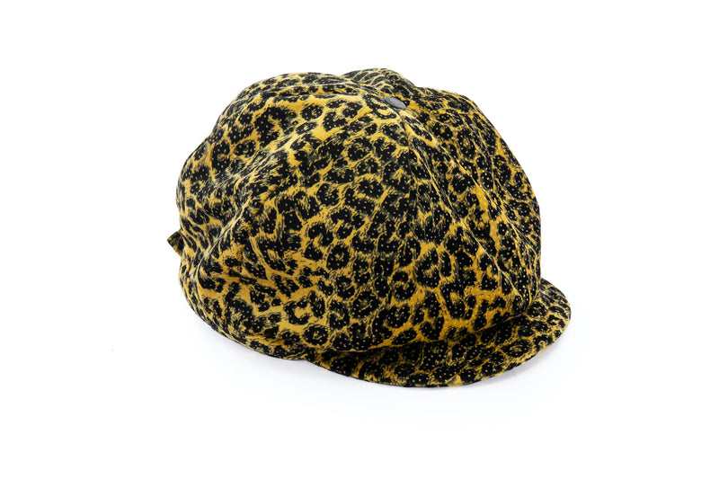 Golden Hour Leopard Newsboy