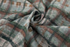 Abstract Paint Brush Plaid Button Up – Short Sleeve, Earth Tones