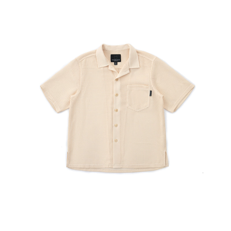 Kumo Open Weave Mesh Summer Shirt