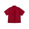 Deep Currant Open Weave Mesh Shirt