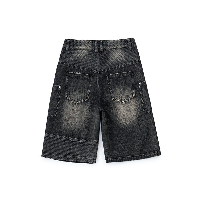 Faded Jorts - Onyx