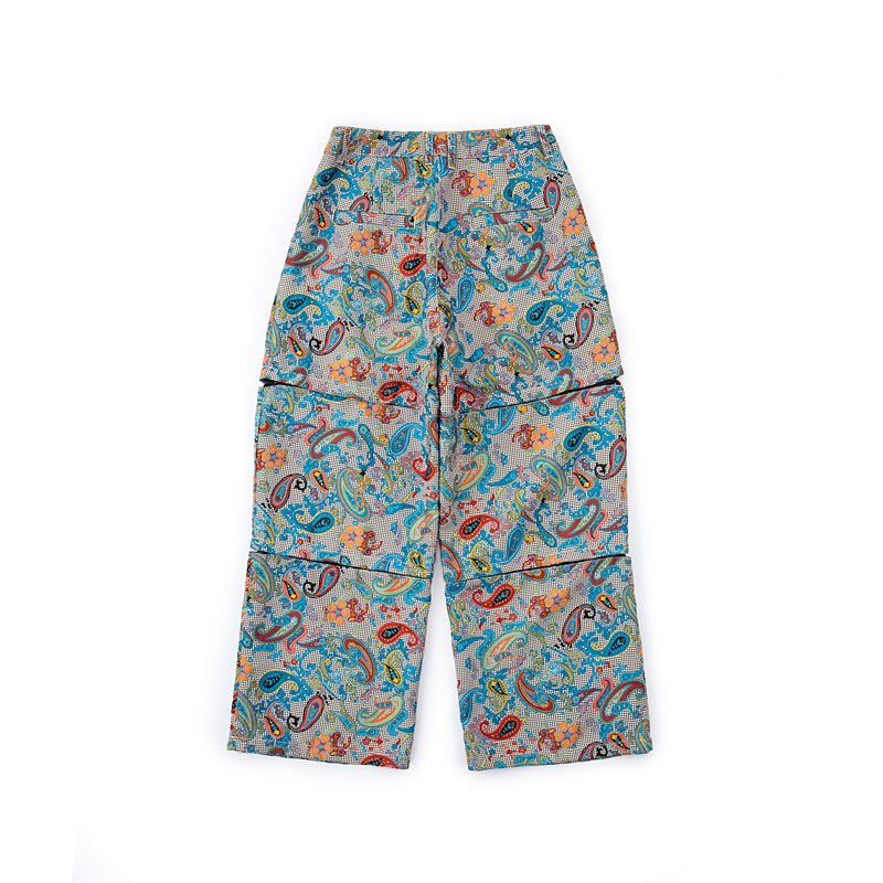 Convertible Cargos - Multicolor Paisley