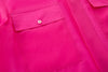 Candy Wrap Sheer Cropped Button Up
