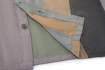Wave Panel Short Sleeve Shirt – Earth Tone Mix