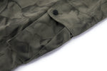 Brush Camo Cargos - Deep Olive