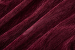 Velour Tracksuit Top – Deep Rouge