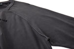 Asymmetric Sleeve Crewneck – Graphite