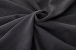 Asymmetric Sleeve Crewneck – Graphite