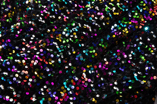 Midnight Spectrum Sequin Shirt