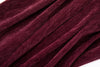 Velour Tracksuit Pants – Deep Rouge
