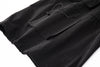 Yemi Cargo Pants – Extra Wide Leg, Multi-Pocket, Midnight