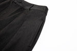 Contour Pleated Trousers – Sable Grey, Relaxed Fit