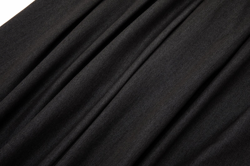 Contour Pleated Trousers – Sable Grey, Relaxed Fit