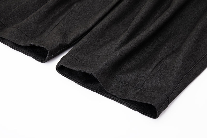 Contour Pleated Trousers – Sable Grey, Relaxed Fit