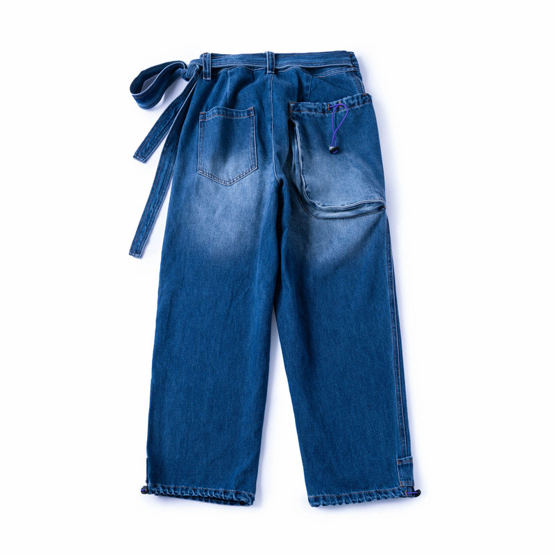 Elastic Waistband Women Denim Jeans Garment Clothing - China Jeans and Pants  price | Made-in-China.com
