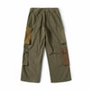 Olive Inverted Cargo Pants