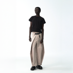 Snap Wrap Pants - Bone