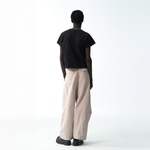 Snap Wrap Pants - Bone