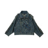 High Collar Denim Jacket