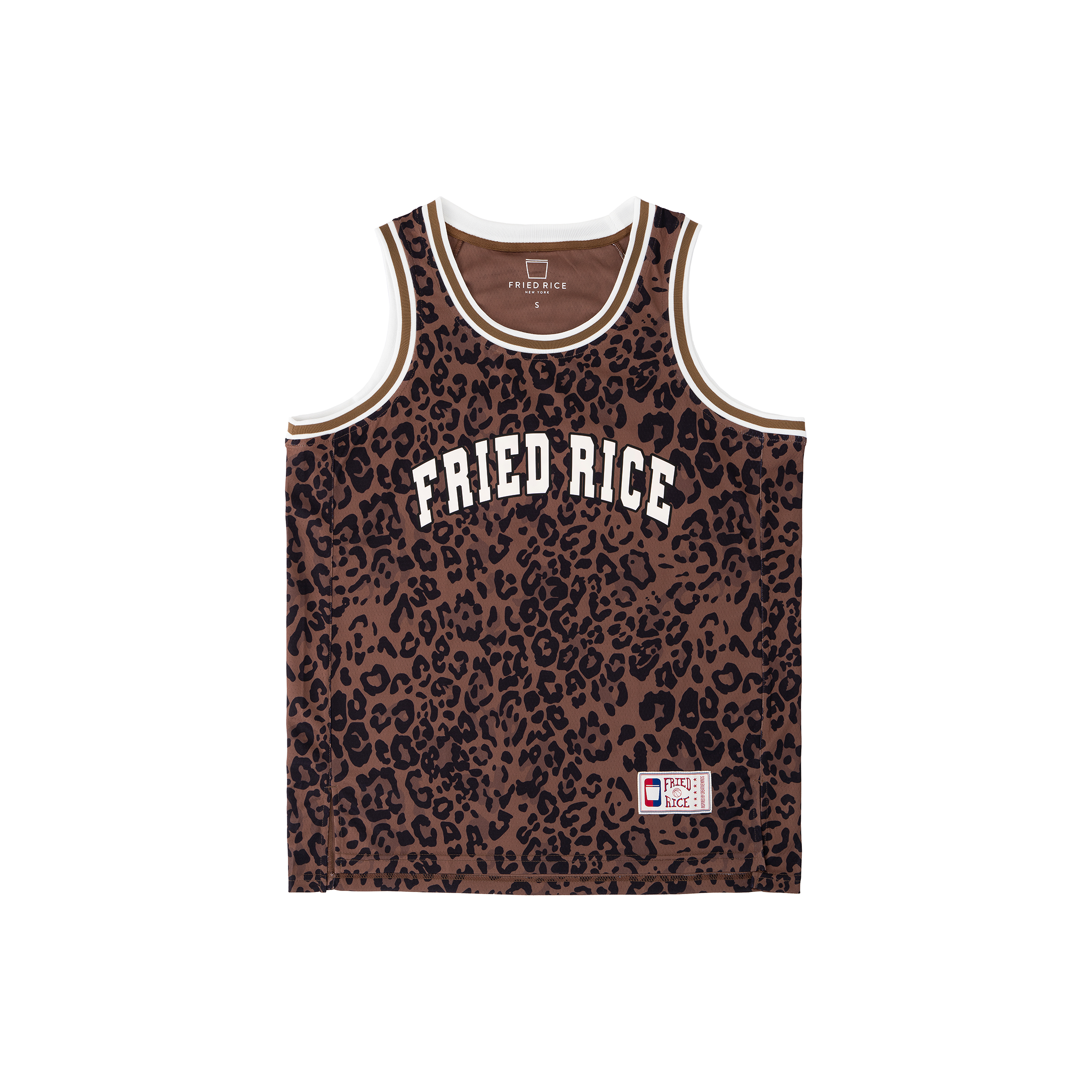 FRIED RICE Basketball Jersey - Leopard Print – FRIED RICE SHOP