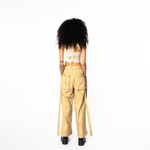 Wide Leg Pants - Adjustable Straps