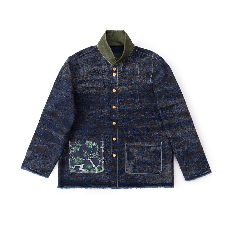 Workman Jacket - Fade Wash Denim – FRIED RICE SHOP