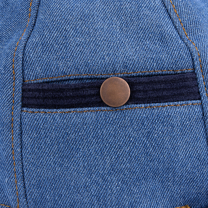 Pocket Hat - Light Blue Denim
