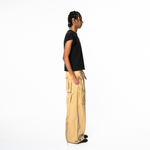 Wide Leg Pants - Adjustable Straps