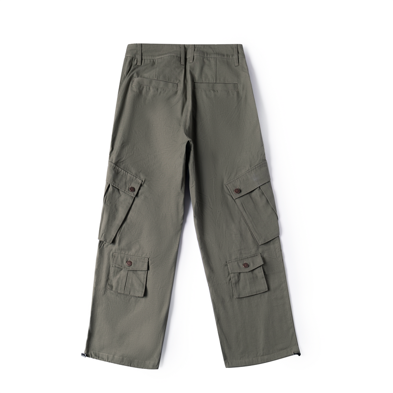 Olive Green 4Pocket Cargo Pants – STELLA