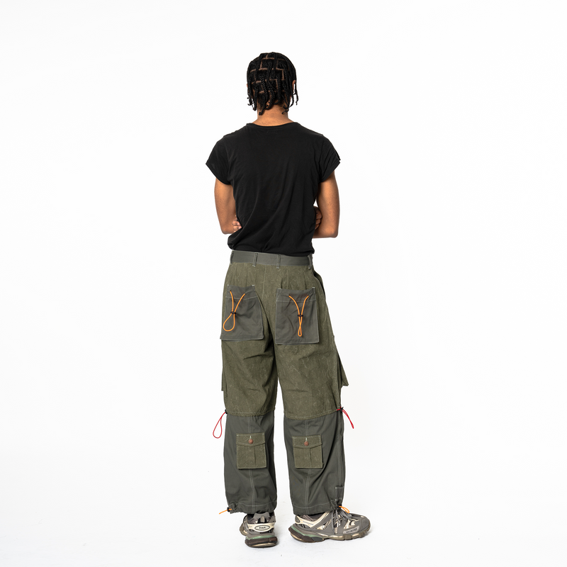 Remix Cargos with Pull Tie Details
