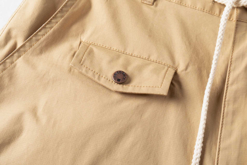 Asymmetric Pocket Shorts
