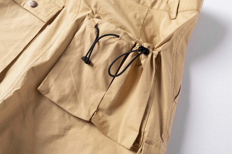 Asymmetric Pocket Shorts