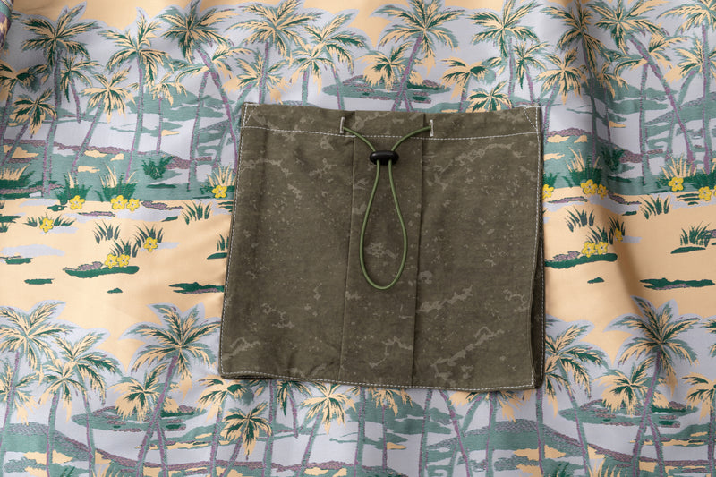 Loose Fit Overshirt - Contrasting Vintage Tropical