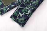 Workman Jacket - Contrasting Floral-Camo Pattern