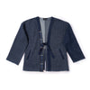 Kimono Blazer - Indigo Textured Denim