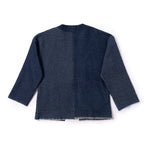 Kimono Blazer - Indigo Textured Denim