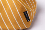 Stylable Brim Newsboy Hat - Gold Stripe