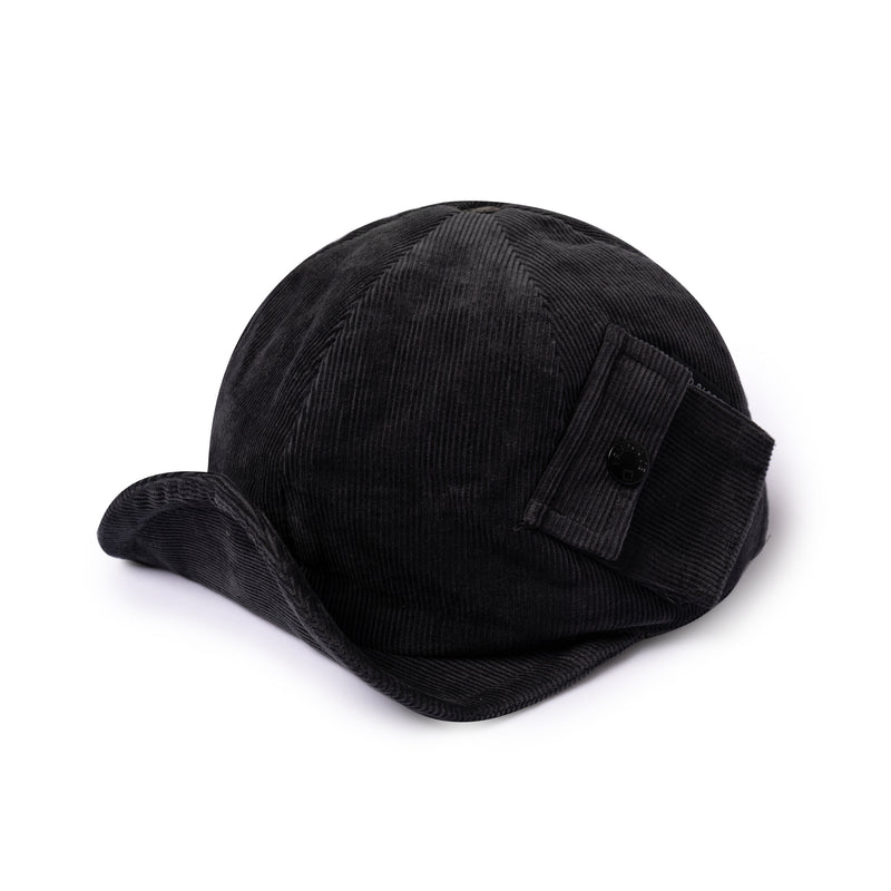 Pocket Hat - Grey Corduroy