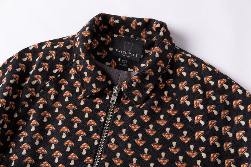 Mushroom Jacket - Black