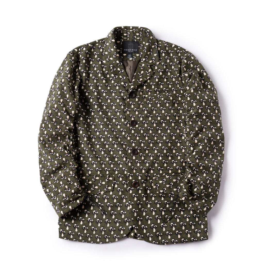 Mushroom Blazer - Green