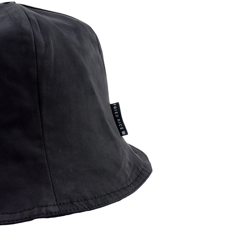 Lampshade Hat - Glossy Black