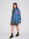 Loose Fit Overshirt - Metallic