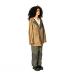 Reversible Poncho Jacket with Interchangeable Panels
