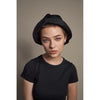Lampshade Hat - Glossy Black