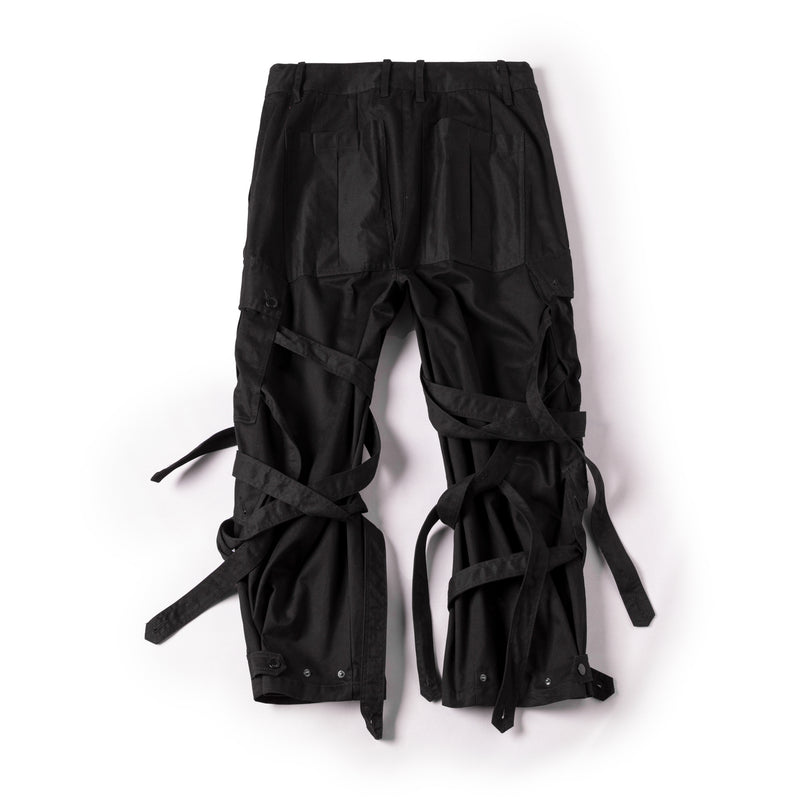 Y2K Fashion Straight Trousers - High Waist Star Straps Casual Pants | Top  Quality Pants for Sale